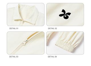 [NS76] lapels zipper coat