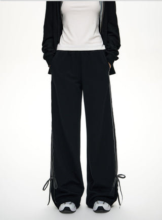 [NS76] lace straight pants