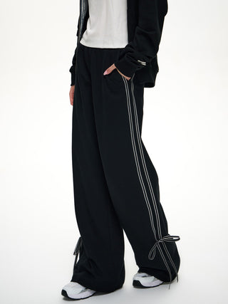 [NS76] lace straight pants