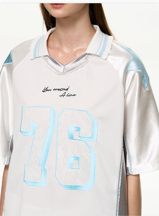 [NS76] retro glossy tee