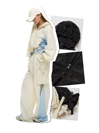 [NS76] hooded sport set