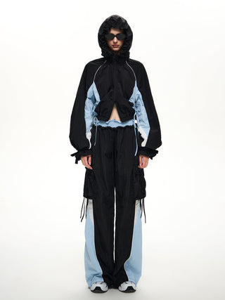 [NS76] hooded sport set