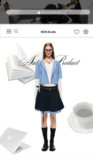 [NS76] plaid midi skirt