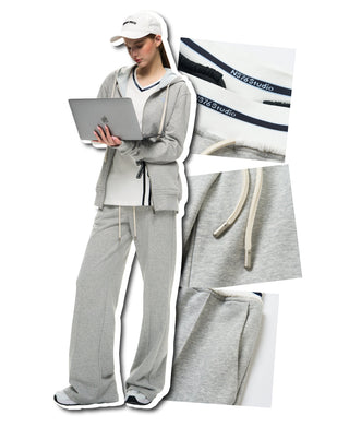 [NS76] drawstring sweatpants