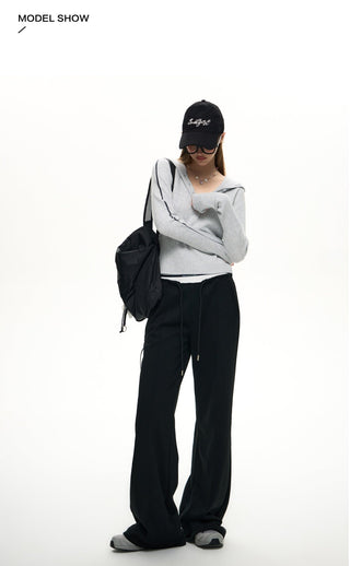 [NS76] drawstring sweatpants