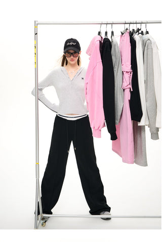 [NS76] drawstring sweatpants