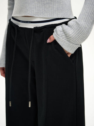 [NS76] drawstring sweatpants