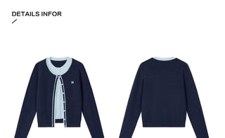 [NS76] embroidered cardigan coat