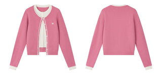[NS76] embroidered cardigan coat
