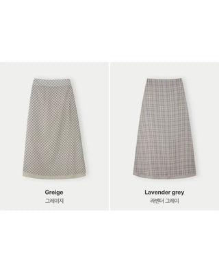 Checked skirt - 2 sizes