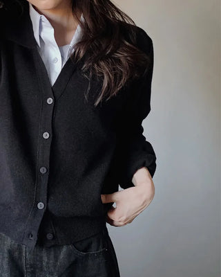 (7 colors) Color Cardigan