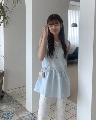 Cotton Frill Tunic