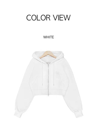 (5 colors) DR Balloon Cropped Hoodie