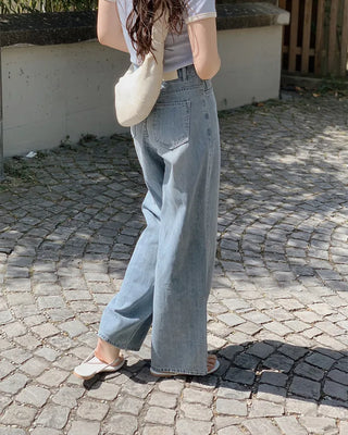(basic/long) Summer denim pants - 3 colors