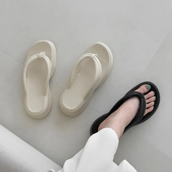 Lightweight Basic Platform Flip-flops