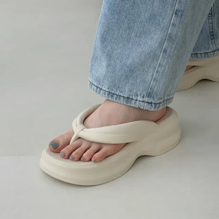 Lightweight Basic Platform Flip-flops