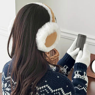 Mustang Suede Fur Earflaps