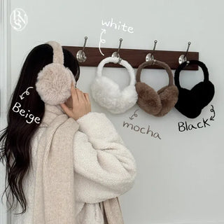 Fluffy Foldable Fur Earmuffs