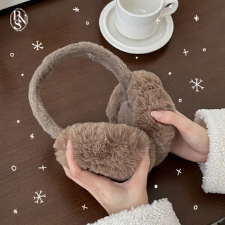 Fluffy Foldable Fur Earmuffs