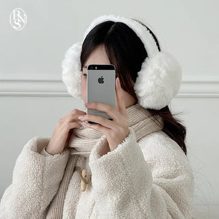 Fluffy Foldable Fur Earmuffs