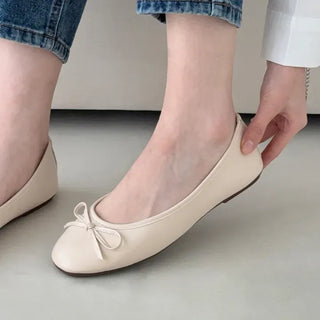 Ribbon Simple Flat Shoes