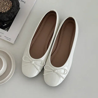 Ribbon Simple Flat Shoes