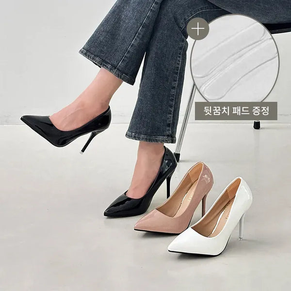 Stiletto Patent Pumps High Heels