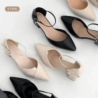 2 Types Stiletto Buckle Strap Mary Jane Platform Heel -3100&3215