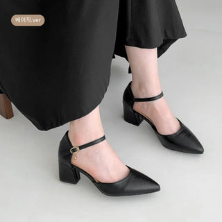 2 Types Stiletto Buckle Strap Mary Jane Platform Heel -3100&3215
