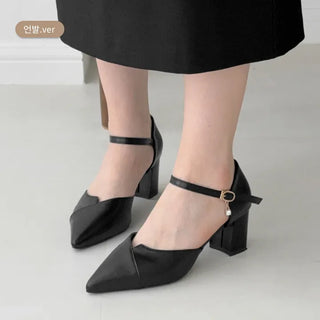 2 Types Stiletto Buckle Strap Mary Jane Platform Heel -3100&3215