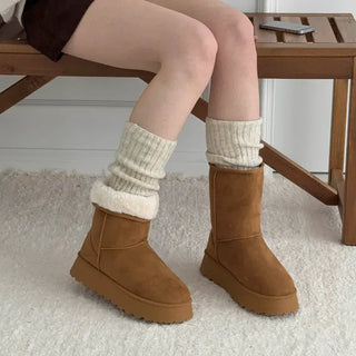 Platform Fur Slippers & Ultra-Mini Sheepskin Boots, Platform UGG Long Boots - 9 Types