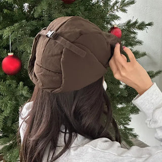 Padded Earflap Balaclava Ski Hat