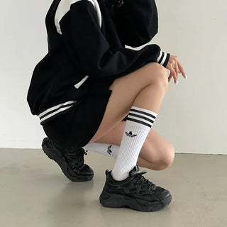 Mesh Ugly Platform Sneakers