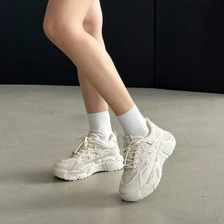 Mesh Ugly Platform Sneakers
