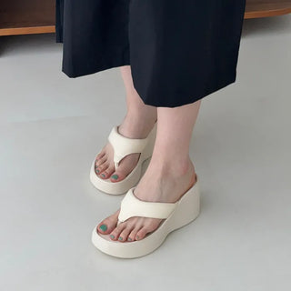 Wedge Platform Flip-flop Sandals/Slippers
