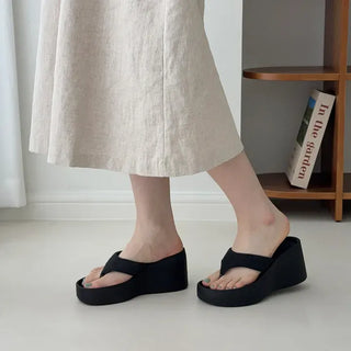 Wedge Platform Flip-flop Sandals/Slippers