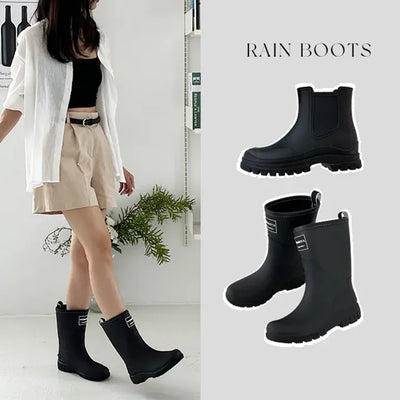 Short, Mid & Long Rain Boots Collection