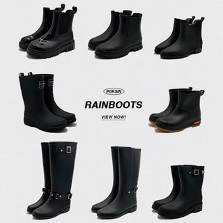 Short, Mid & Long Rain Boots Collection