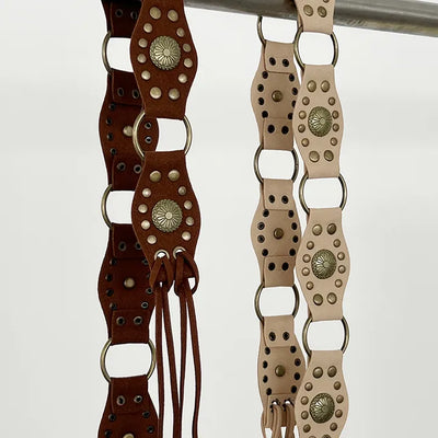 Suede Strap Belt