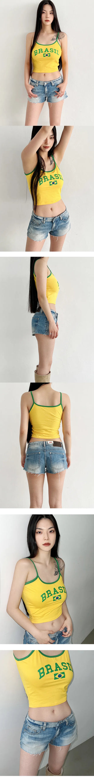 Low-rise cutting hot pants, size 2