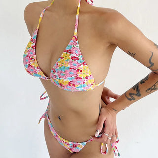 Starpop rash guard bikini set