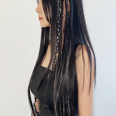 Glitter hairpiece set of 2