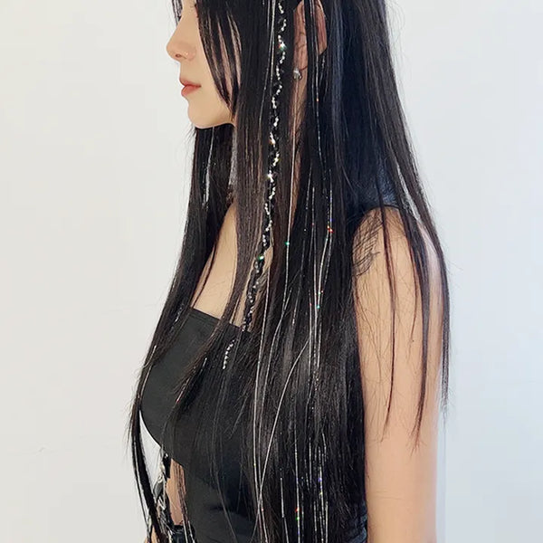 Glitter hairpiece set of 2