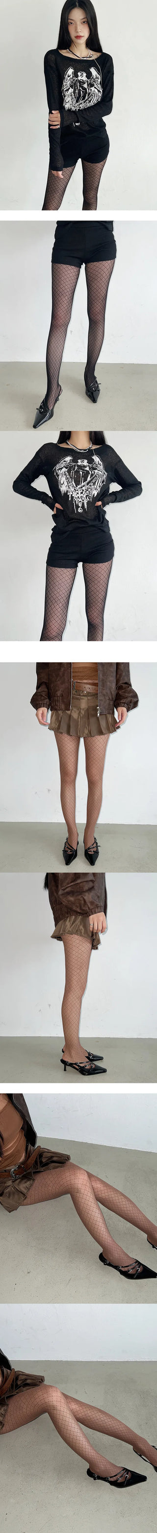 Small square stockings,