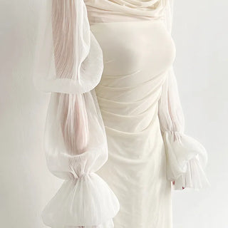Ella Wavy Arm Warmer Wedding Prop Photo Prop