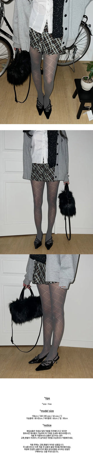 Diamond stockings