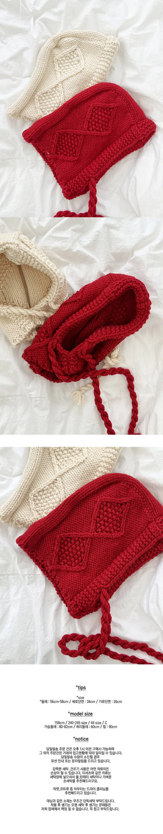 Handmade balaclava hat, winter hat, ski hat 3 color