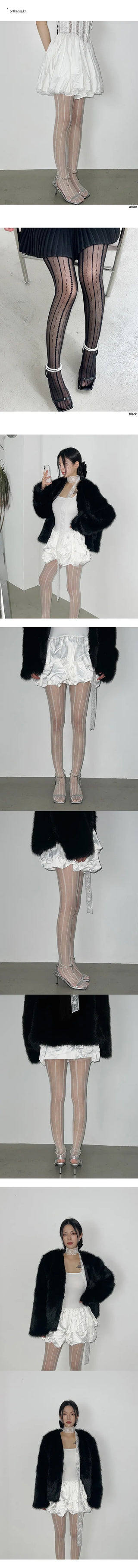 Dot line stockings