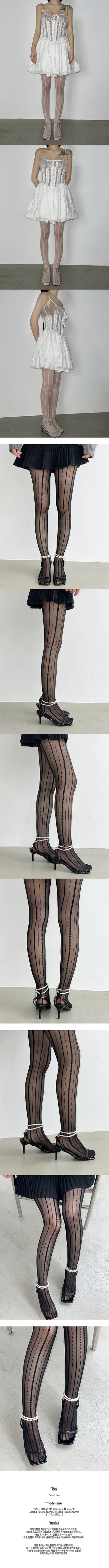 Dot line stockings