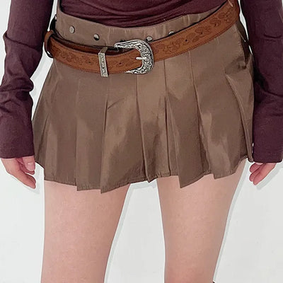 Indie Brown Vegan Leather Belt